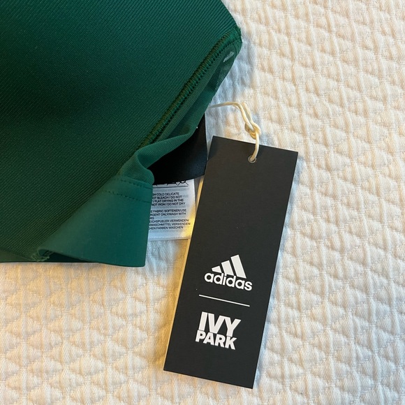 ADIDAS X IVY PARK DRIP 2 ZIP FRONT SPORTS BRA NWT - Picture 2 of 5